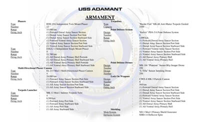 Ship Recognition Manual - Dreadnought Frigate U.S.S. Adamant NCC-72700