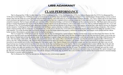 Ship Recognition Manual - Dreadnought Frigate U.S.S. Adamant NCC-72700