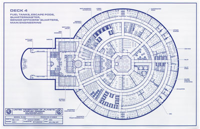 U.S.S. Ares NCC-1650 Strike Cruiser Blueprints