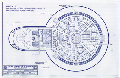 U.S.S. Ares NCC-1650 Strike Cruiser Blueprints
