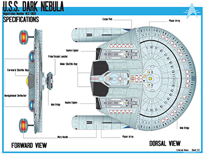 U.S.S. Dark Nebula NCC-58013 Schematics