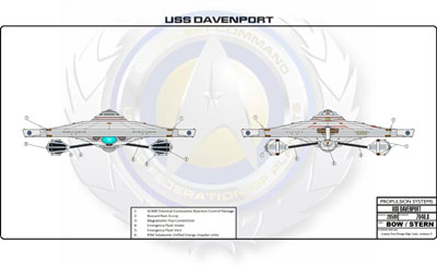Ship Recognition Manual - Corvette - Davenport Class NCC-20500