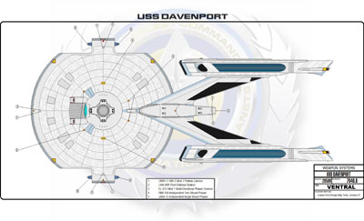 Ship Recognition Manual - Corvette - Davenport Class NCC-20500
