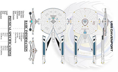 Ship Recognition Manual - Corvette - Davenport Class NCC-20500