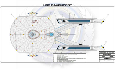 Ship Recognition Manual - Corvette - Davenport Class NCC-20500