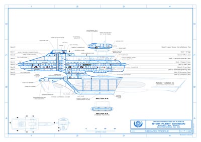 Franz Joseph Booklet of General Plans: U.S.S. Constitution Class REMASTERED