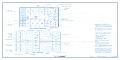Franz Joseph Booklet of General Plans: U.S.S. Constitution Class REMASTERED