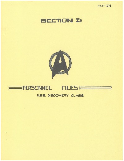 U.S.S. Discovery Officer