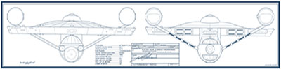 U.S.S. Dwarf Star NCC-2200 Blueprints