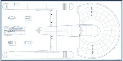 U.S.S. Dwarf Star NCC-2200 Blueprints