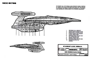 U.S.S. Nebula NCC-61795