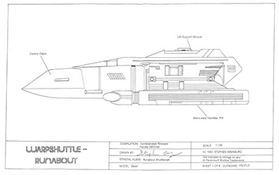Warpshuttle - Runabout - General Plans