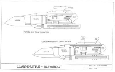 Warpshuttle - Runabout - General Plans