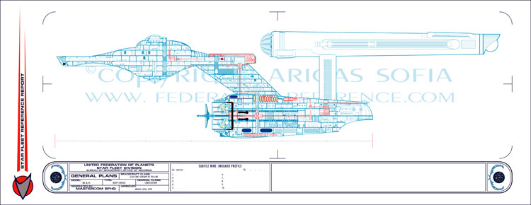 U.S.S. Enterprise NCC-1701 Cut-Away