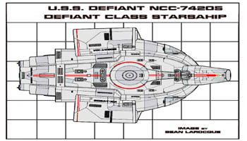 U.S.S. Defiant NCC-74205