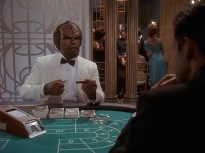 Star Trek: Deep Space Nine Screencaps "Our Man Bashir" (S4:E10)