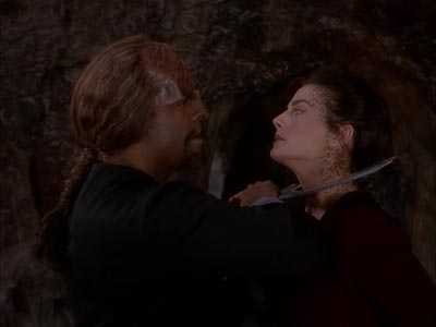Star Trek: Deep Space Nine Screencaps "The Sons of Mogh" (S4:E15)