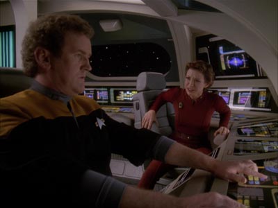 Star Trek: Deep Space Nine Screencaps "The Sons of Mogh" (S4:E15)