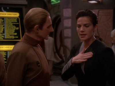 Star Trek: Deep Space Nine Screencaps "The Sons of Mogh" (S4:E15)