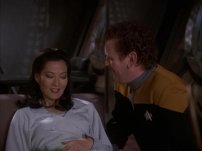 Star Trek: Deep Space Nine Screencaps "Body Parts" (S4:E25)
