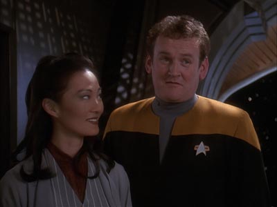 Star Trek: Deep Space Nine Screencaps "Body Parts" (S4:E25)