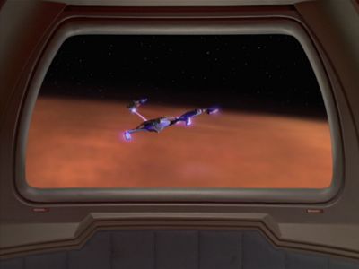 Star Trek: Deep Space Nine Screencaps "Starship Down" (S4:E7)