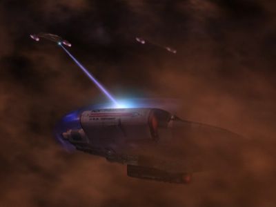 Star Trek: Deep Space Nine Screencaps "Starship Down" (S4:E7)