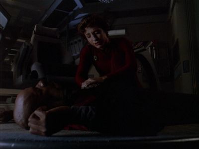 Star Trek: Deep Space Nine Screencaps "Starship Down" (S4:E7)