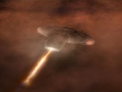 Star Trek: Deep Space Nine Screencaps "Starship Down" (S4:E7)