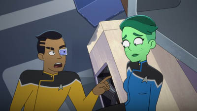 Star Trek: Lower Decks Screencaps "No Small Parts" (S1:E10)