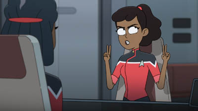 Star Trek: Lower Decks Screencaps "No Small Parts" (S1:E10)