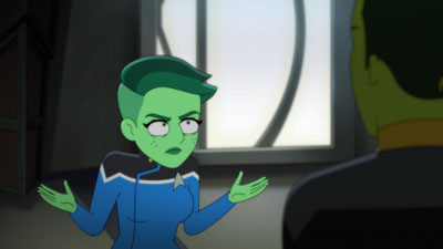 Star Trek: Lower Decks Screencaps "Hear All, Trust Nothing" (S3:E6)