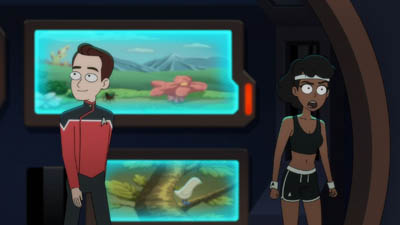 Star Trek: Lower Decks Screencaps "I Have No Bones Yet I Must Flee" (S4:E2)