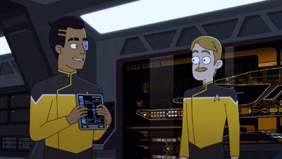 Star Trek: Lower Decks Screencaps "I Have No Bones Yet I Must Flee" (S4:E2)