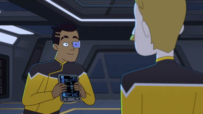 Star Trek: Lower Decks Screencaps "I Have No Bones Yet I Must Flee" (S4:E2)