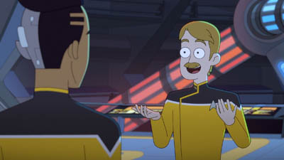 Star Trek: Lower Decks Screencaps "I Have No Bones Yet I Must Flee" (S4:E2)