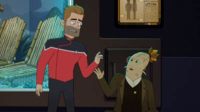 Star Trek: Lower Decks Screencaps "I Have No Bones Yet I Must Flee" (S4:E2)