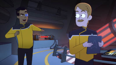 Star Trek: Lower Decks Screencaps "I Have No Bones Yet I Must Flee" (S4:E2)