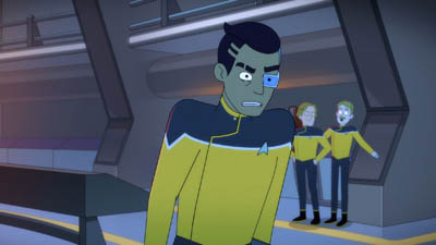 Star Trek: Lower Decks Screencaps "I Have No Bones Yet I Must Flee" (S4:E2)