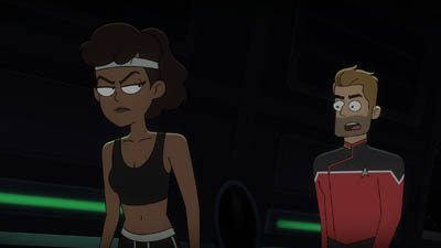 Star Trek: Lower Decks Screencaps "I Have No Bones Yet I Must Flee" (S4:E2)