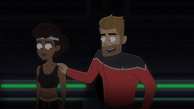 Star Trek: Lower Decks Screencaps "I Have No Bones Yet I Must Flee" (S4:E2)