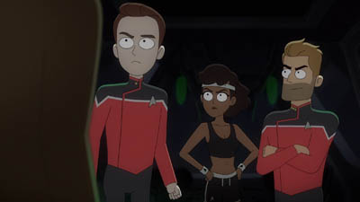 Star Trek: Lower Decks Screencaps "I Have No Bones Yet I Must Flee" (S4:E2)