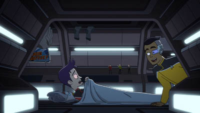 Star Trek: Lower Decks Screencaps "I Have No Bones Yet I Must Flee" (S4:E2)