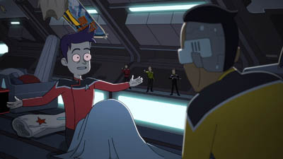 Star Trek: Lower Decks Screencaps "I Have No Bones Yet I Must Flee" (S4:E2)