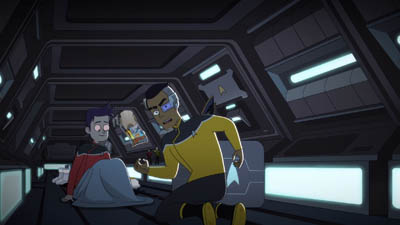 Star Trek: Lower Decks Screencaps "I Have No Bones Yet I Must Flee" (S4:E2)
