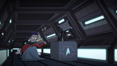 Star Trek: Lower Decks Screencaps "I Have No Bones Yet I Must Flee" (S4:E2)