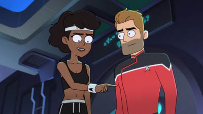 Star Trek: Lower Decks Screencaps "I Have No Bones Yet I Must Flee" (S4:E2)