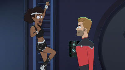 Star Trek: Lower Decks Screencaps "I Have No Bones Yet I Must Flee" (S4:E2)