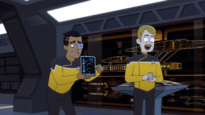 Star Trek: Lower Decks Screencaps "I Have No Bones Yet I Must Flee" (S4:E2)