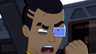 Star Trek: Lower Decks Screencaps "I Have No Bones Yet I Must Flee" (S4:E2)